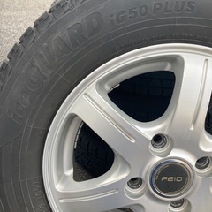 ヨコハマ アイスガード IG50プラス 145/80R13 スタッドレスタイヤ アルミホイールセットの画像