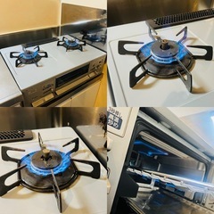 【都市ガス】NORITZ　ノーリツ ガステーブル ガスコンロ 2021年製　の画像