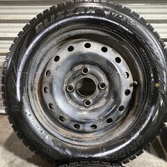 商談中売り切り 155 65 R13 73Q ブリジストン VRX２ 冬タイヤ ホイール4穴 7部山 ブリザック スタッドレス 2021年製造の画像