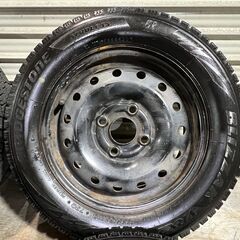 商談中売り切り 155 65 R13 73Q ブリジストン VRX２ 冬タイヤ ホイール4穴 7部山 ブリザック スタッドレス 2021年製造の画像