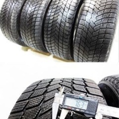 11月9日19時引取り限定特別価格 18インチ スタッドレス付きあるみアルミの画像