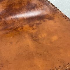 レザーチェア 2脚セット　中古　使用感ありの画像