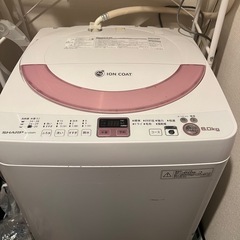【11/22】SHARP 洗濯機6kgの画像