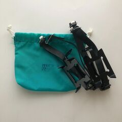 【未使用】Mochizuki モチヅキ mini-5  4本爪 軽アイゼン ゴムストラップの画像