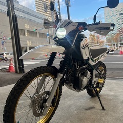 セロー250ファイナルエディション緑の画像