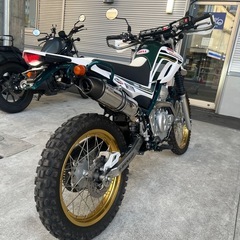 セロー250ファイナルエディション緑の画像