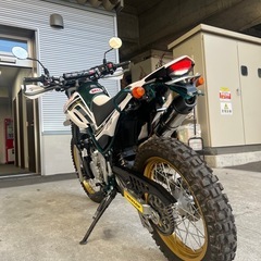 セロー250ファイナルエディション緑の画像