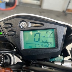 セロー250ファイナルエディション緑の画像