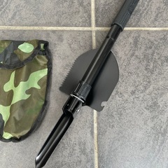 お庭スコップ　折りたたみタイプ　収納付　防災　キャンプの画像