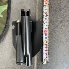 お庭スコップ　折りたたみタイプ　収納付　防災　キャンプの画像