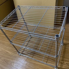 【中古品】収納スチールラックの画像