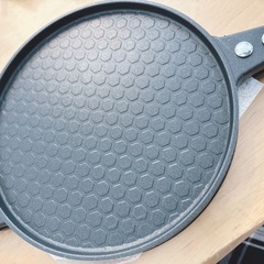 両面クレープパン　ワッフル焼き型 家庭料理 直火デザートツール 家庭用の画像