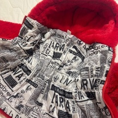 着用一回　90 女の子　コートの画像