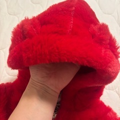 着用一回　90 女の子　コートの画像