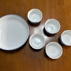 有田焼四郎窯 大鉢と小鉢のセットの画像