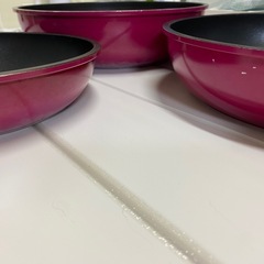 中古 傷あり フライパンセットの画像