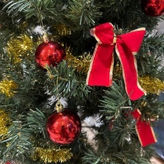 クリスマスツリー　120cm 飾付き　の画像