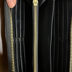 コーチ　長財布　クロコ型押しの画像