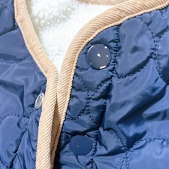 リバーシブル　ジャンパー　80サイズの画像