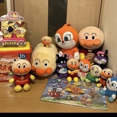 【値下げ】アンパンマン ぬいぐるみ おもちゃ セットの画像