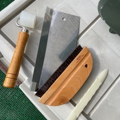 （話し中）壁纸貼りセット　作業用工具の画像