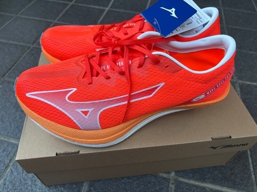 【新品】Mizuno ウェーブデュエル PRO QTR 28.0cm オレンジ