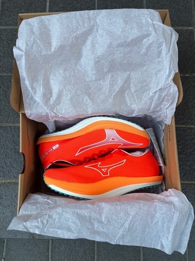 【新品】Mizuno ウェーブデュエル PRO QTR 28.0cm オレンジ