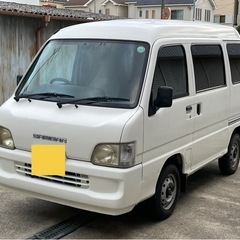 スバル　サンバーバン　実走行56000km 修復歴無　車検令和8年10月迄　ETC 5速MT車の画像
