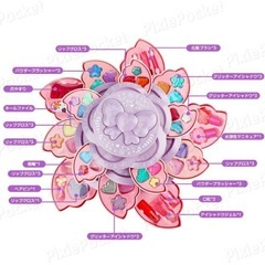 メイクセット キッズ 子供 化粧おもちゃ メイクアップ 女の子 プレゼント キッズ メイク ボックス プリンセス キッズコスメ 子供用 おままごと お化粧セット 化粧ケース メイクおもちゃ クリスマス プレゼント メイクごっこ遊びの画像