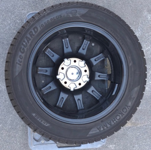 ホイールとタイヤ4本セットスタッドレス205/55R16