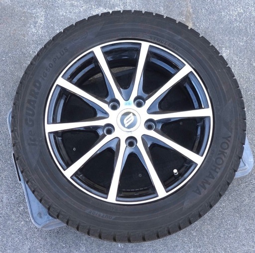 ホイールとタイヤ4本セットスタッドレス205/55R16