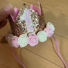 お誕生日　帽子　王冠の画像