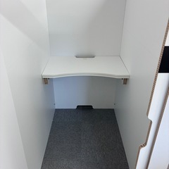 未使用③テレワークブースボックス ビジネスチェアセット リモート会議などの画像