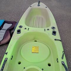 【中古良品】　バイキング カヤック 忍　付属品多数　神奈川県　【発送不可】の画像