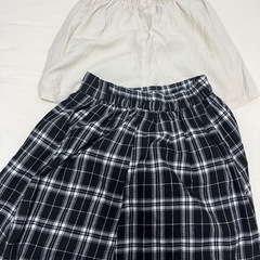  ピンクラテ Mサイズ165cm スカート　半ズボン　セットの画像