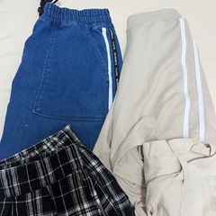  ピンクラテ Mサイズ165cm スカート　半ズボン　セットの画像