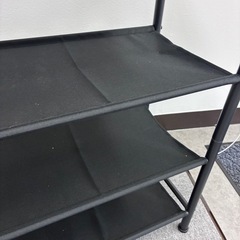 未使用シューズラック 靴べら付き合の画像