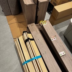 ラシク　ベッド　ベッドフレーム　クイーンサイズの画像