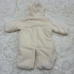 50～70 サイズ　プーさん アウター ロンパース ジャンプスーツの画像