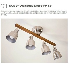 4頭 シーリングライトの画像