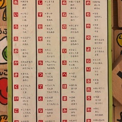 あいうえお積み木の画像