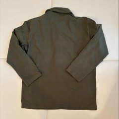 UNIQLO メンズ　Lサイズ　ミリタリージャケット　オリーブ ユニクロ　L 緑の画像