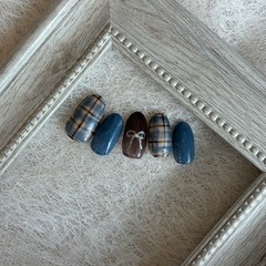 11月12月キャンペーンネイル（ジェルネイル）の画像