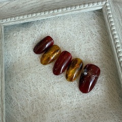 11月12月キャンペーンネイル（ジェルネイル）の画像