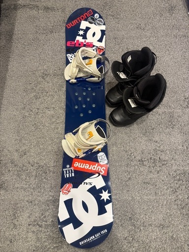 レディーススノーボード板、ビンディング、ブーツ25cm3点セット