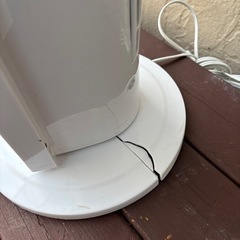 扇風機　メカ式タワーファンの画像