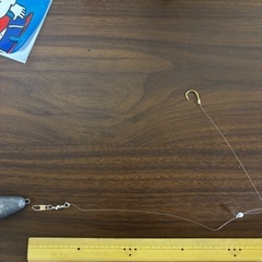 釣り　仕掛け　流し釣り　石垣の画像