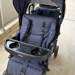 KATOJI 2人乗りベビーカーの画像