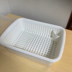 無料　水切りラック　プラスチック製の画像