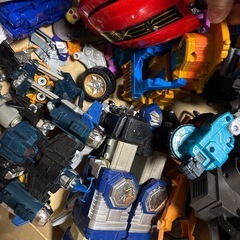 ジャンク！戦隊おもちゃ？男の子おもちゃ　レトロありありの画像
